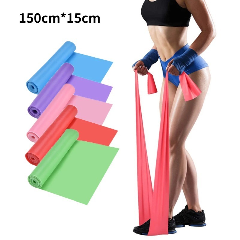 Natural Latex Resistance Bands - огляд і ціна Home Gym Routine
