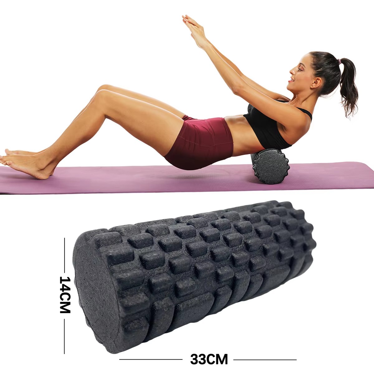 30/33cm Fitness Foam Roller Yo - огляд і ціна Home Gym Yoga