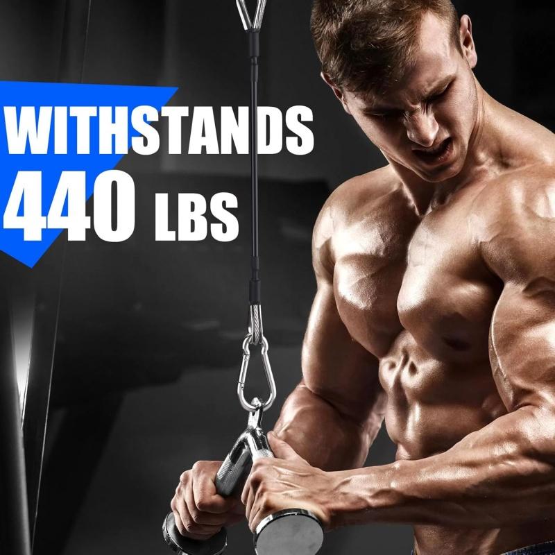 1/2Pcs Gym Cable Extension Com - огляд і ціна Lat Pulldown Cable
