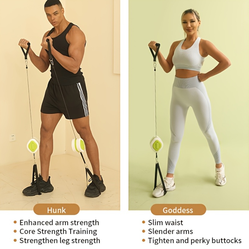 Portable Retractable Cable Tra - огляд і ціна Home Gym Routine
