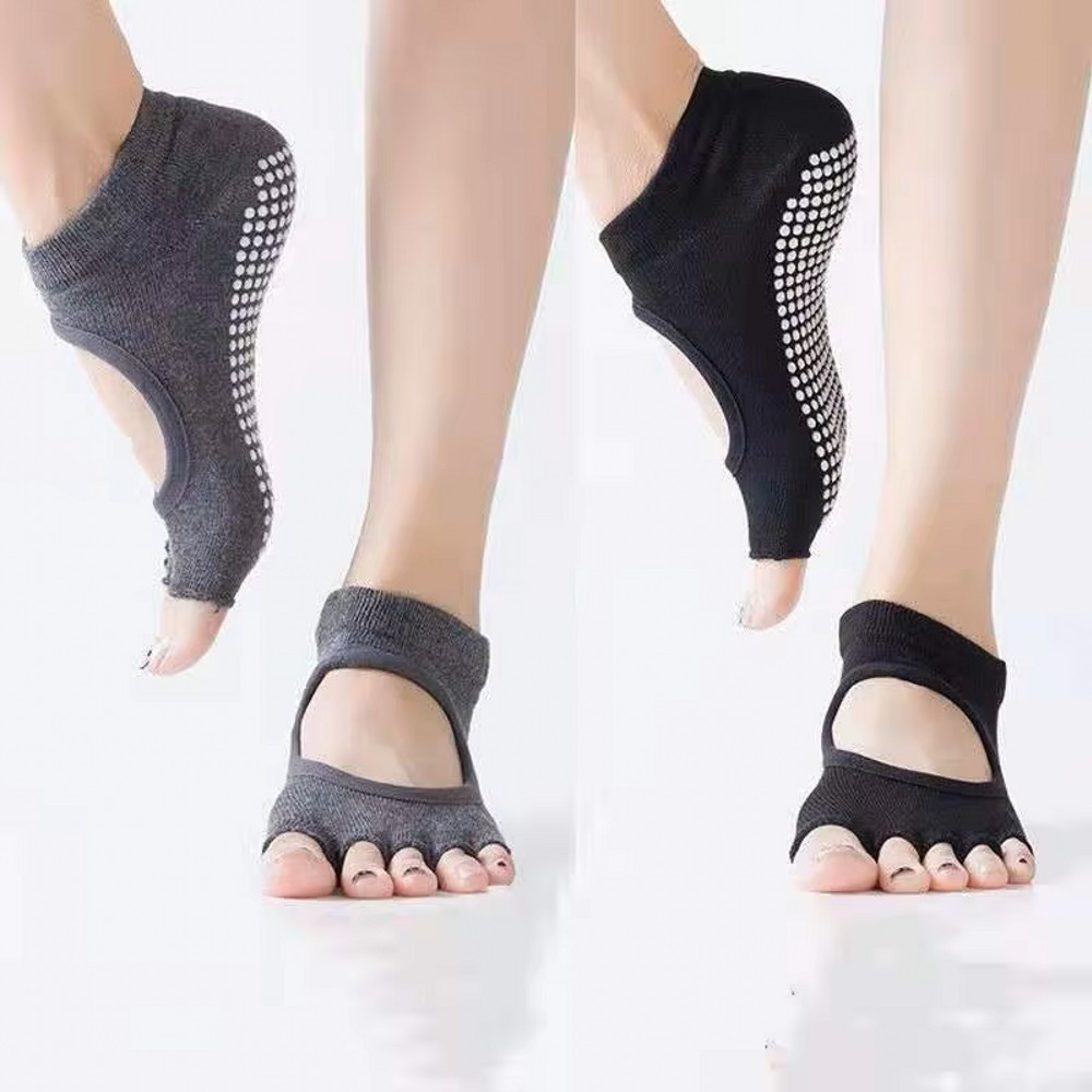 Backless Five Toe Yoga Socks O - огляд і ціна Home Gym Yoga